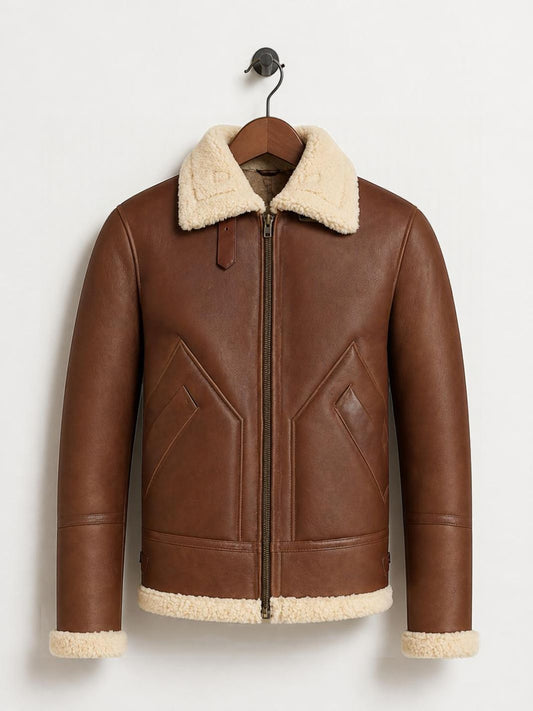 Shearling Leather Jacket
