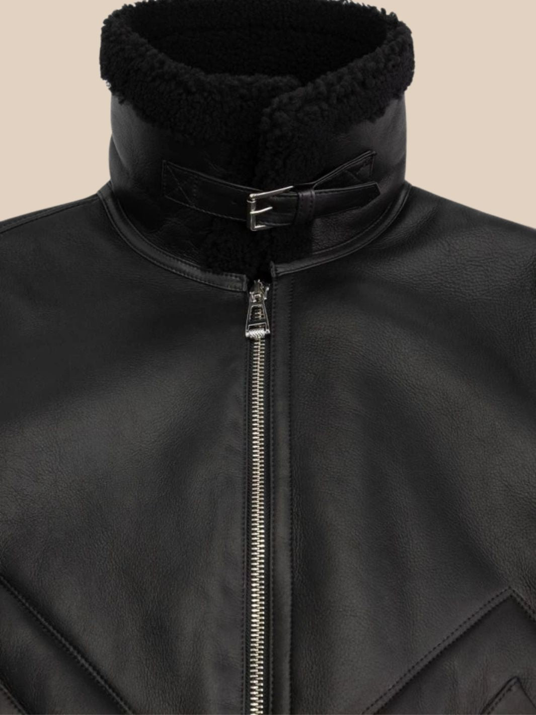 Shearling Leather Jacket