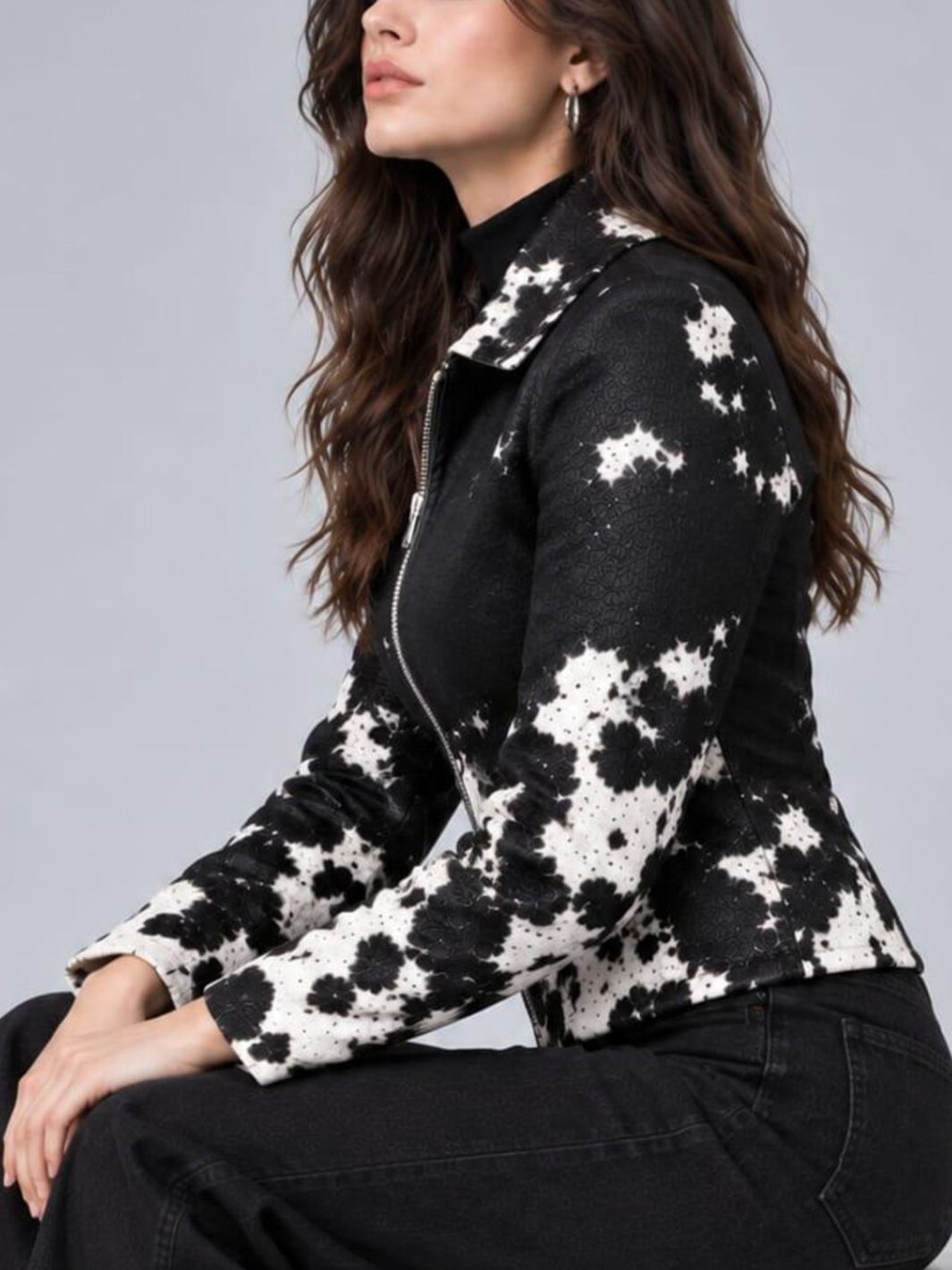 Hair On Hide Leather Jacket