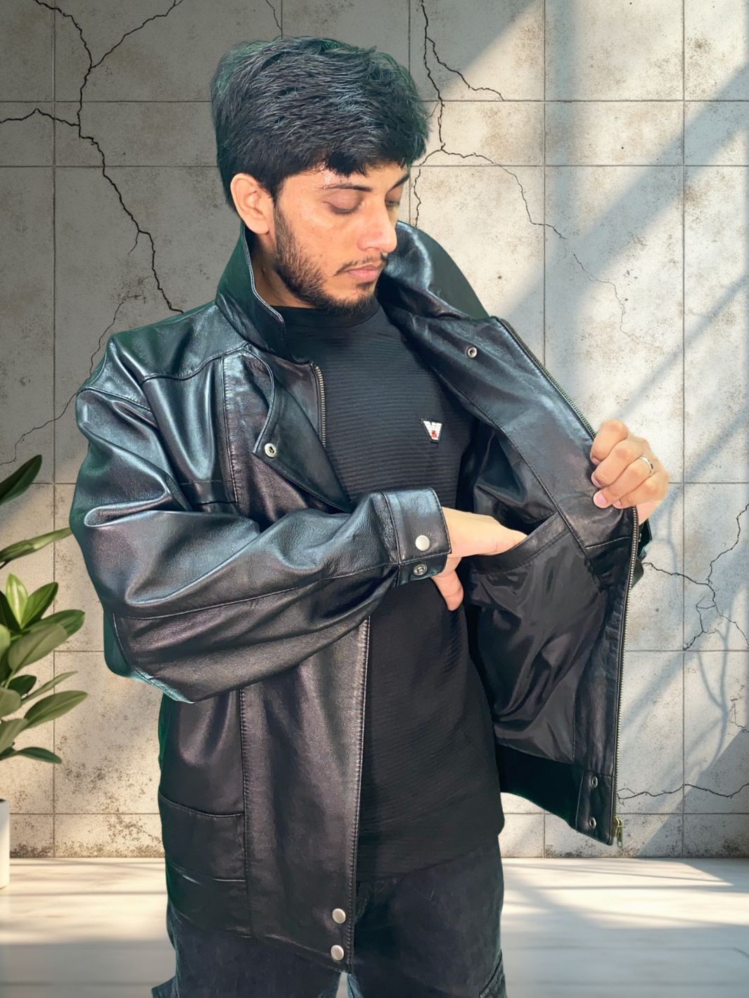 Large Collar Oversized Jacket