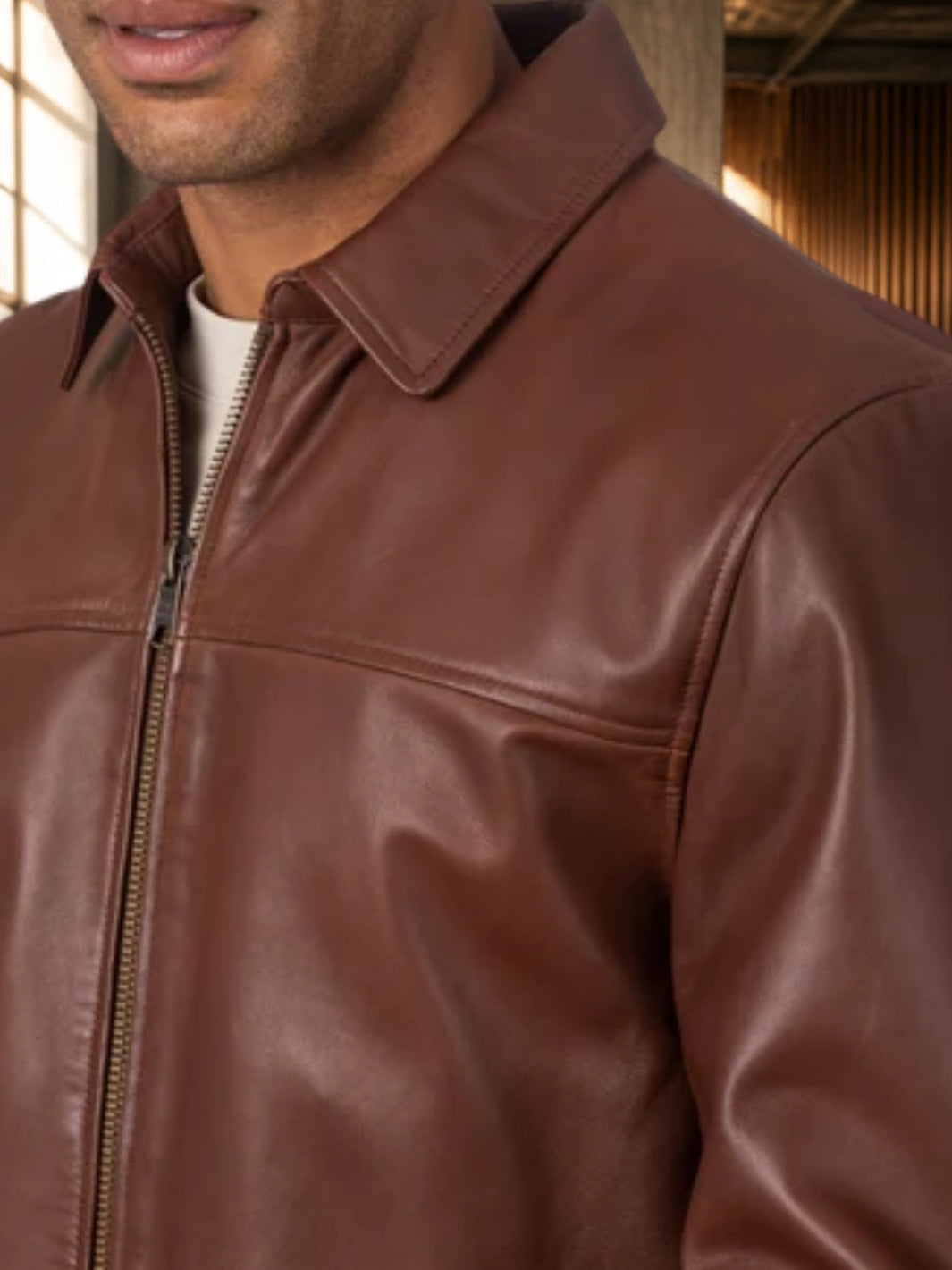 Classic Shirt Collar Jacket