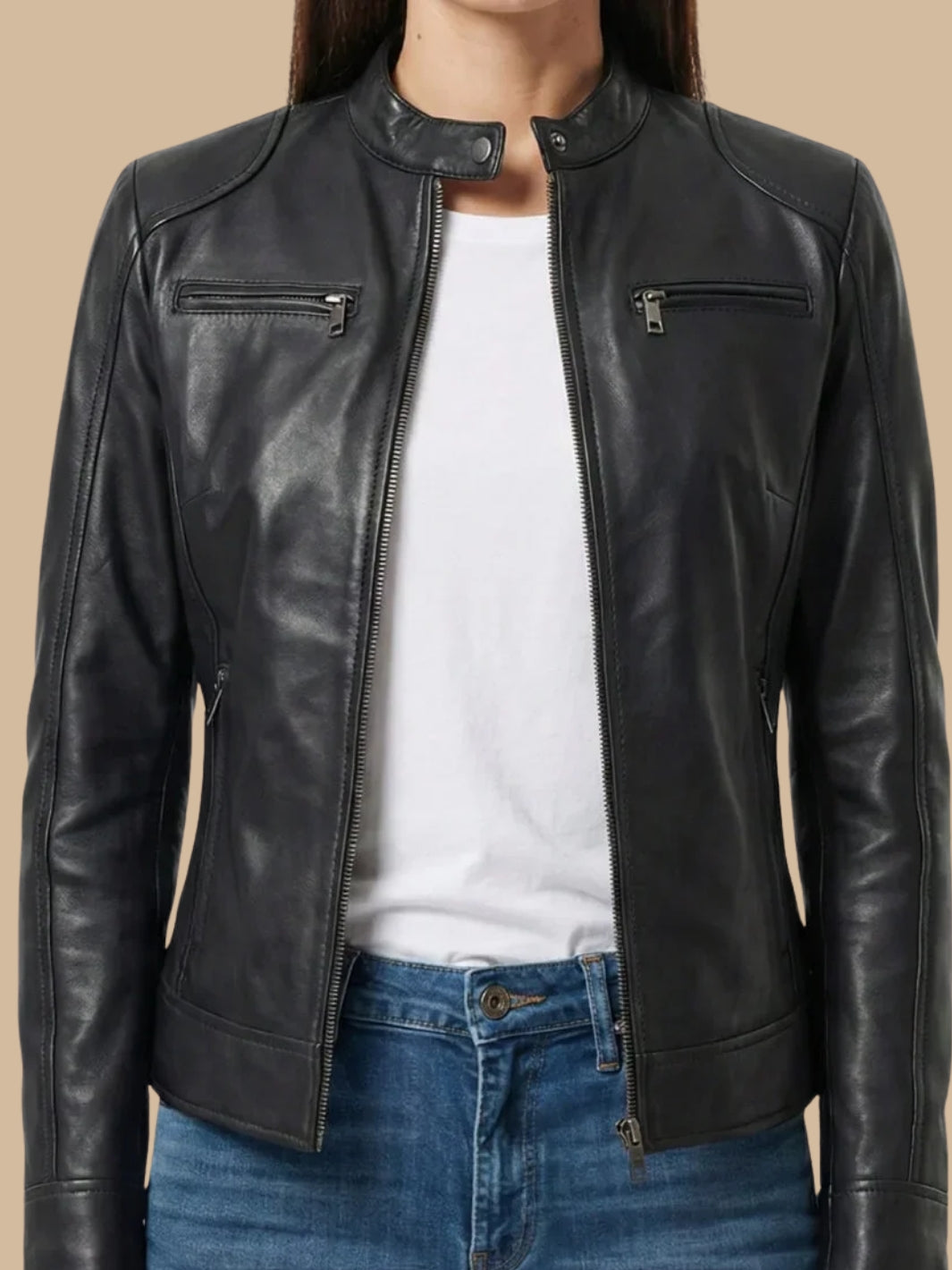 Biker Leather Jackeet