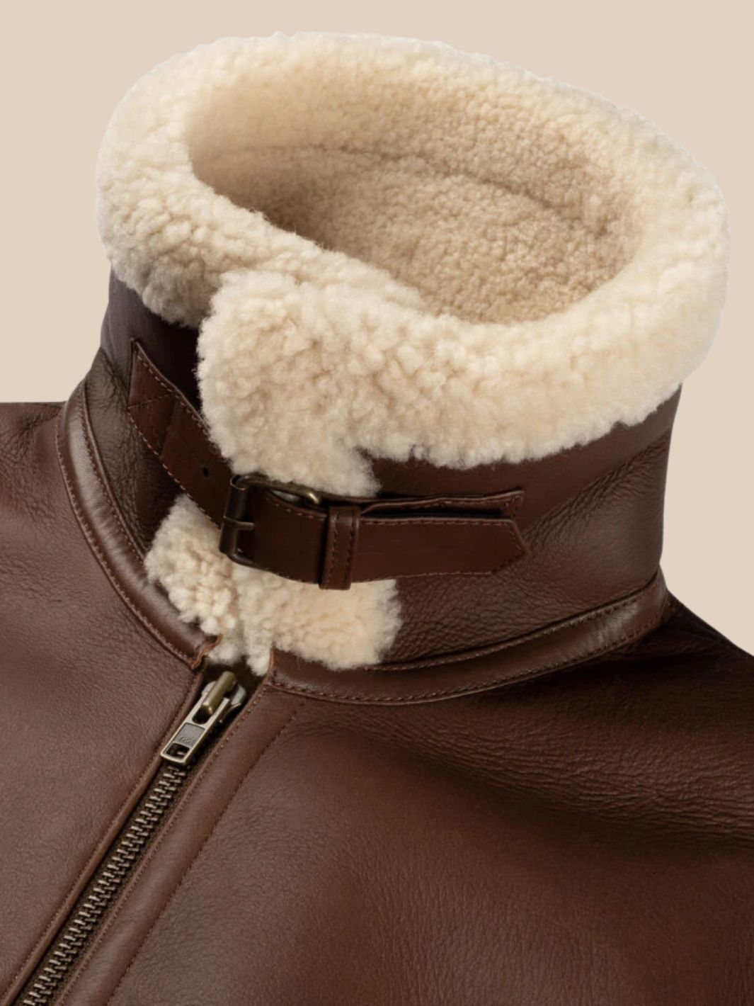 Shearling Leather Jacket