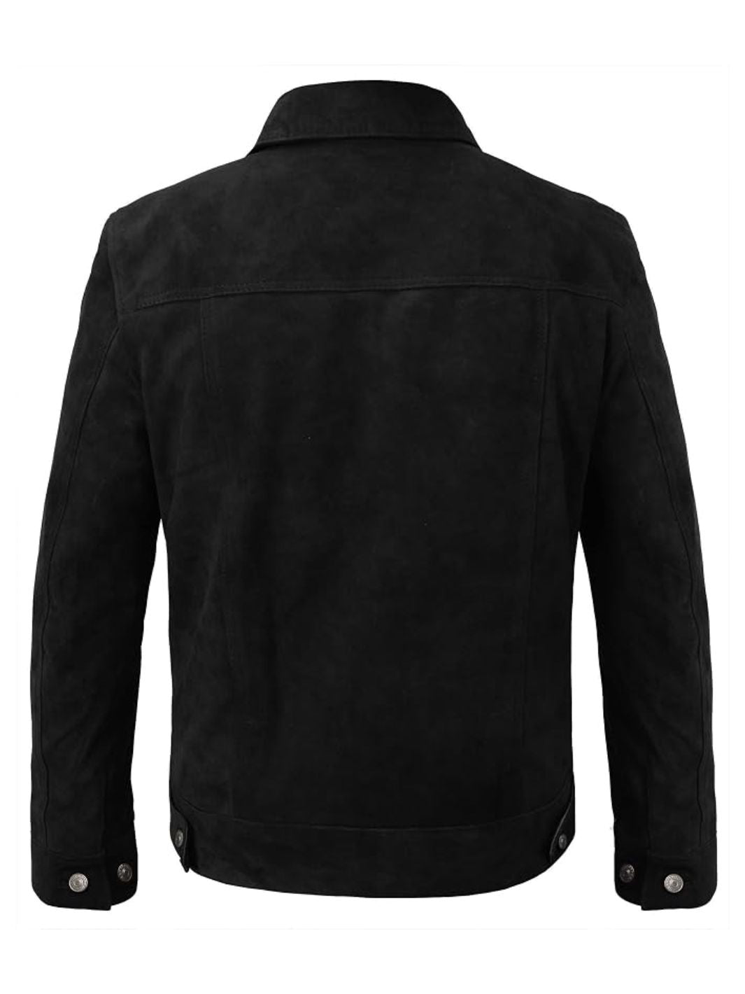Trucker Suede Leather Jacket