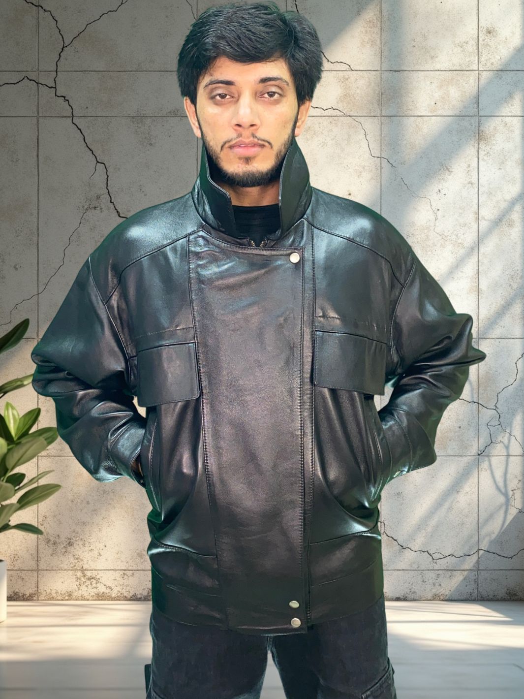Large Collar Oversized Jacket