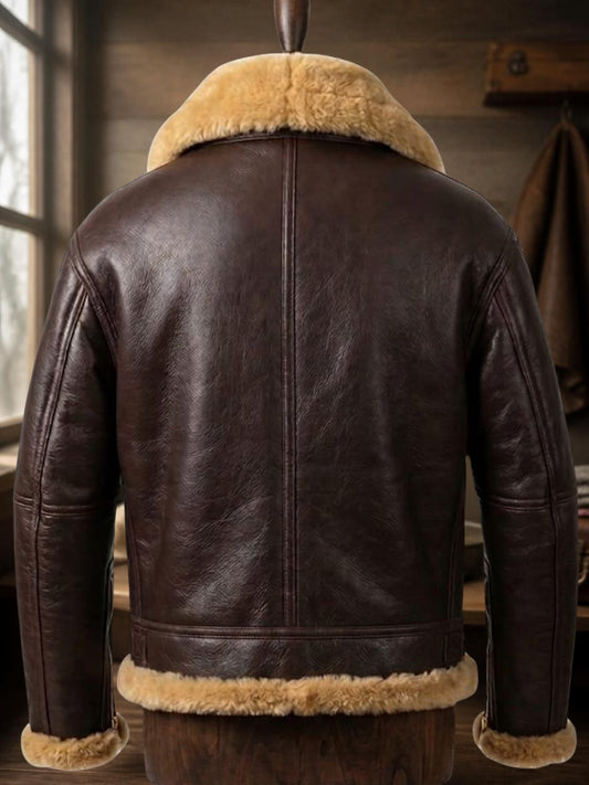 Shearling Leather Jacket