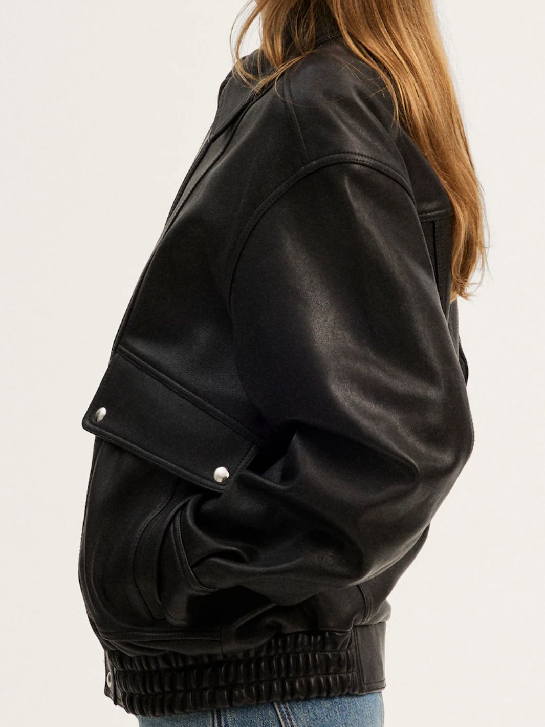 Oversized Bomber Jacket