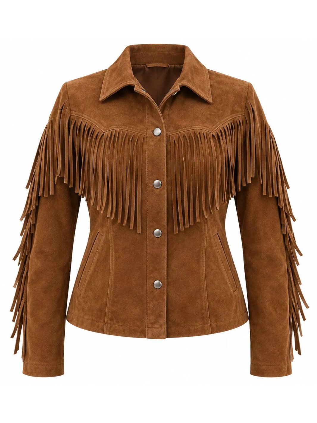 Fringe Suede Leather Jacket