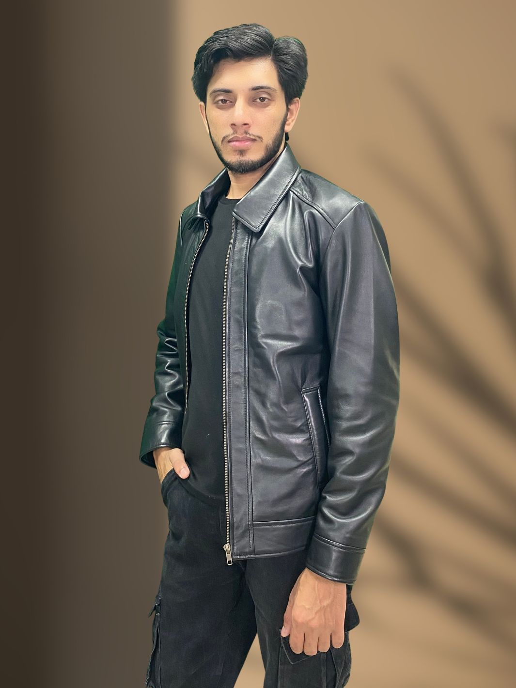 Classic Shirt Collar Jacket